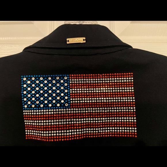 St John Sport USA Flag Jacket /T Shirt - Picture 3 of 5
